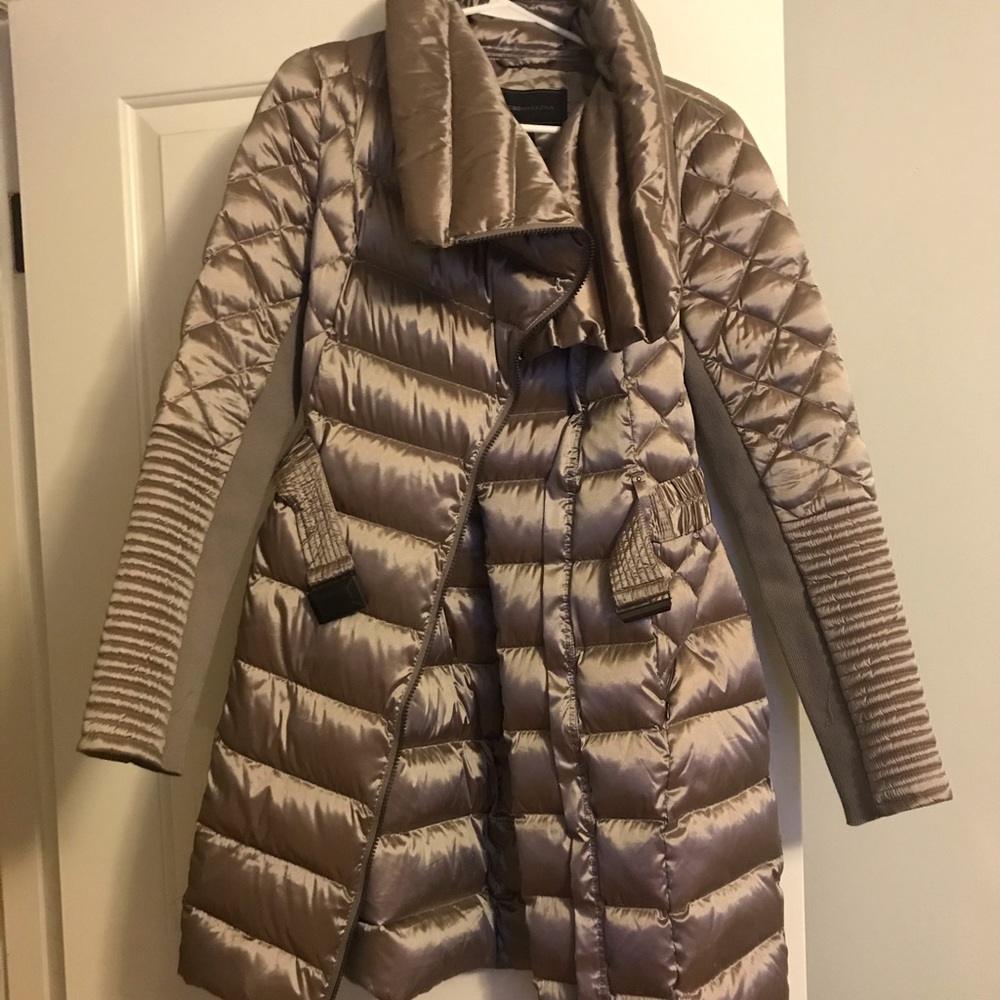 BCBG Puffer coat long